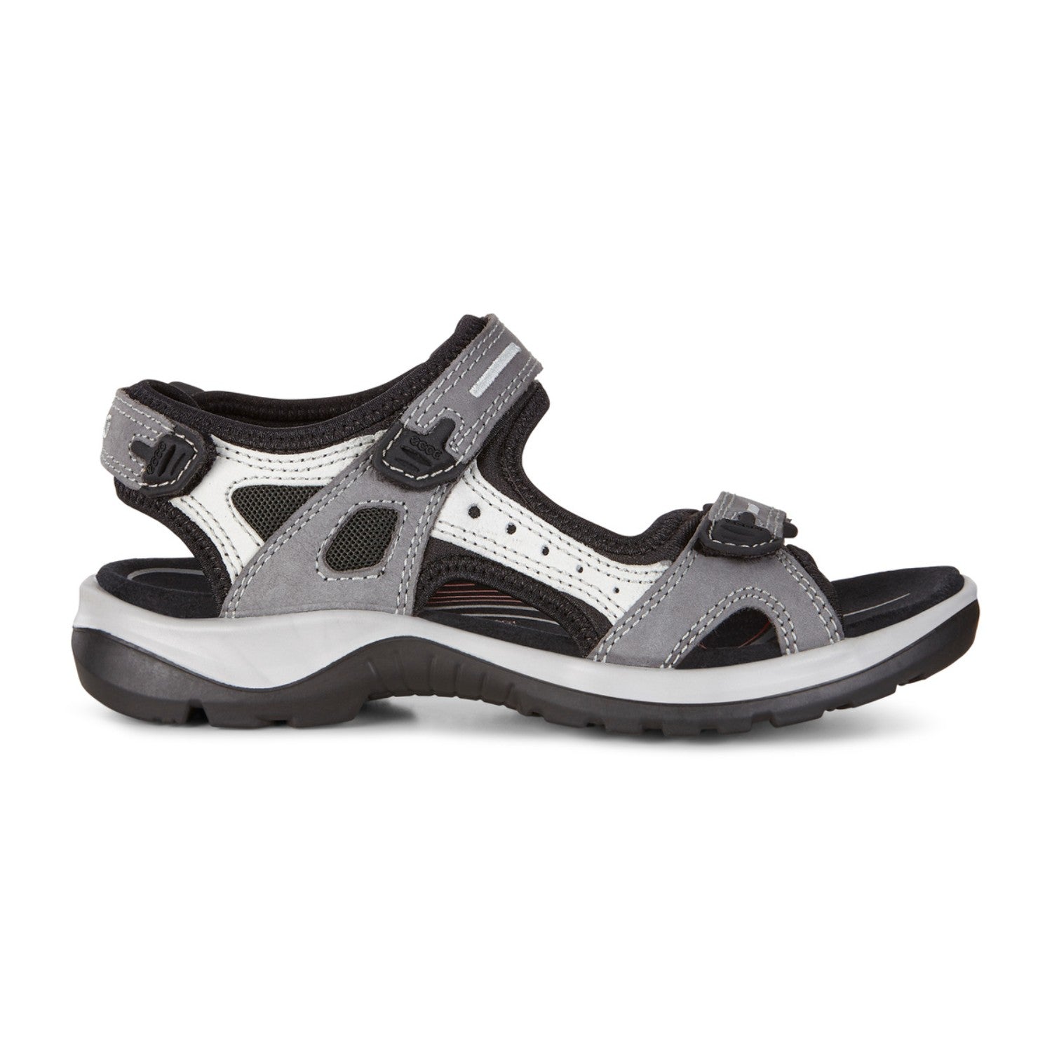 Ecco Women's Offroad Yabuck Yak in Titanium, 4 US