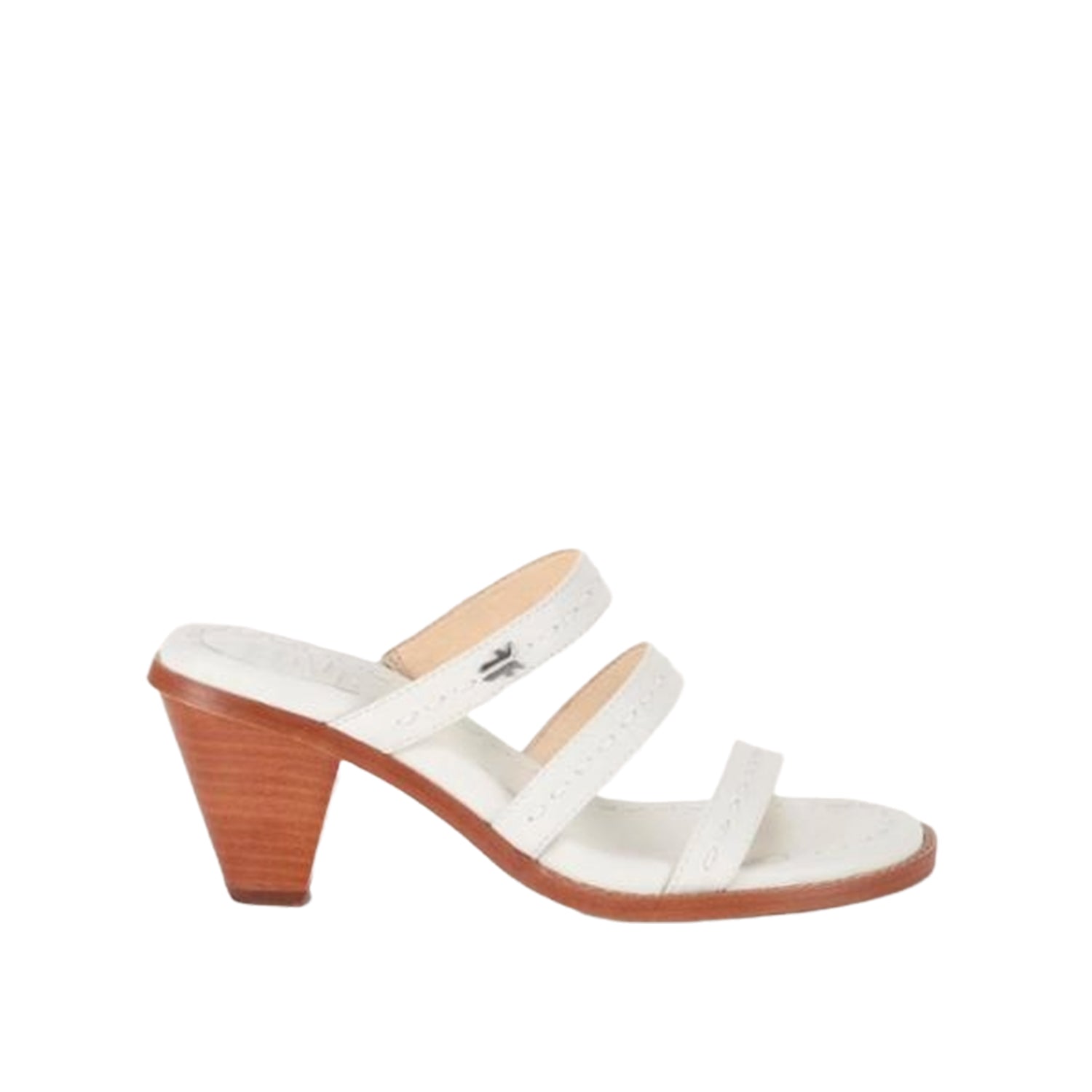 Frye  Women's Estelle Strappy Slide White M