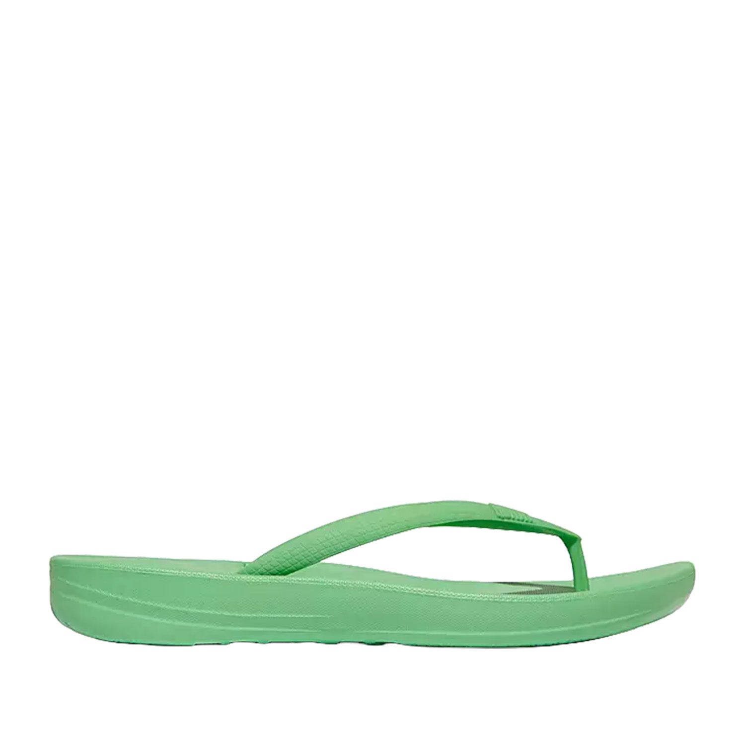 Fitflop Women's IQushion Ergonomic Flip Flop in Pop Green