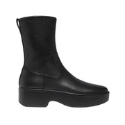 Fitflop Women's F-Luma Stretch Leather Boots in Black