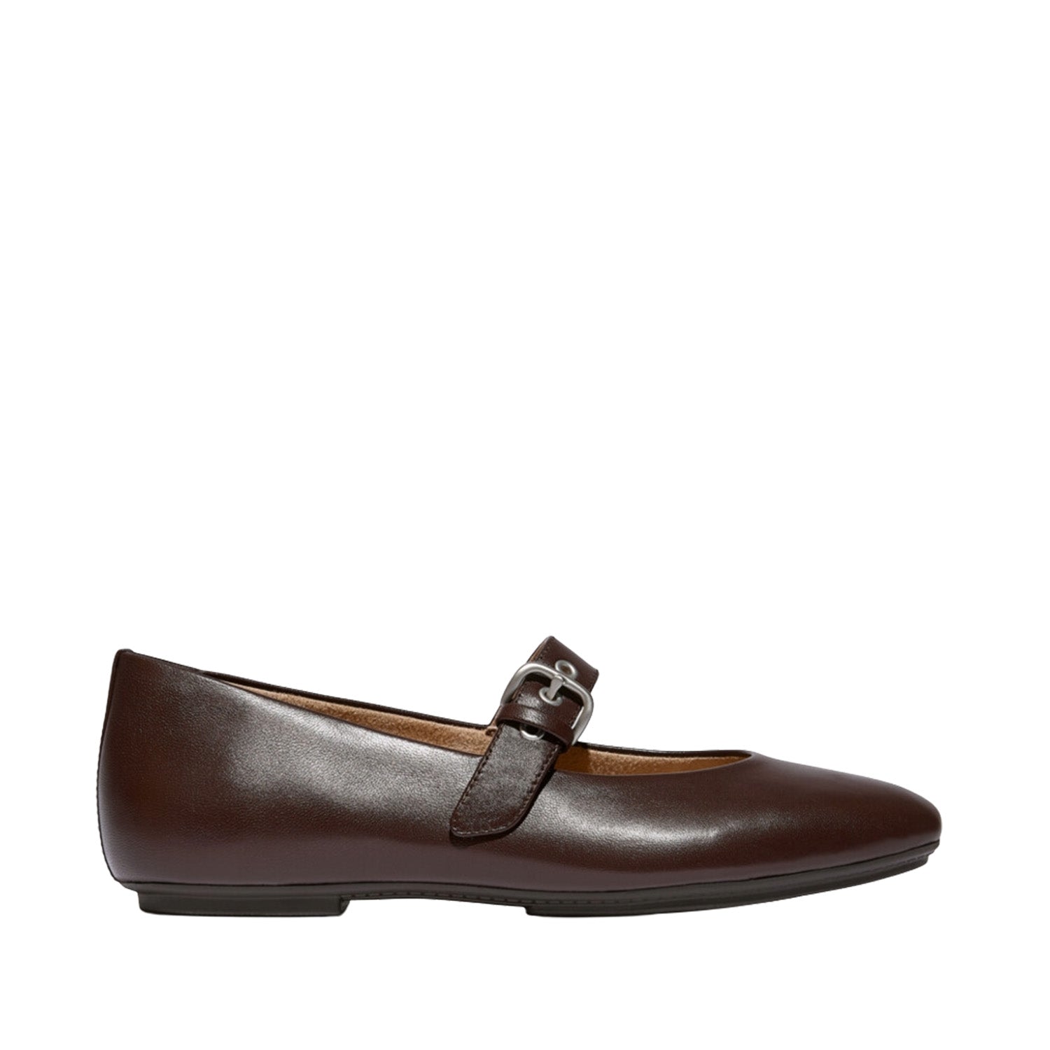 Fitflop Women's DELICATO Leather Mary Janes in Hot Chocolate