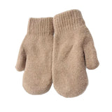 FLOOF Women's Wool Mittens in Khaki