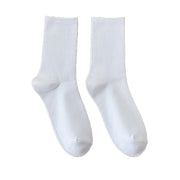 FLOOF Women's Basic Crew Sock in White