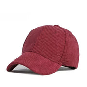 FLOOF Corduroy Cap in Burgundy