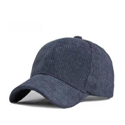FLOOF Corduroy Cap in Navy