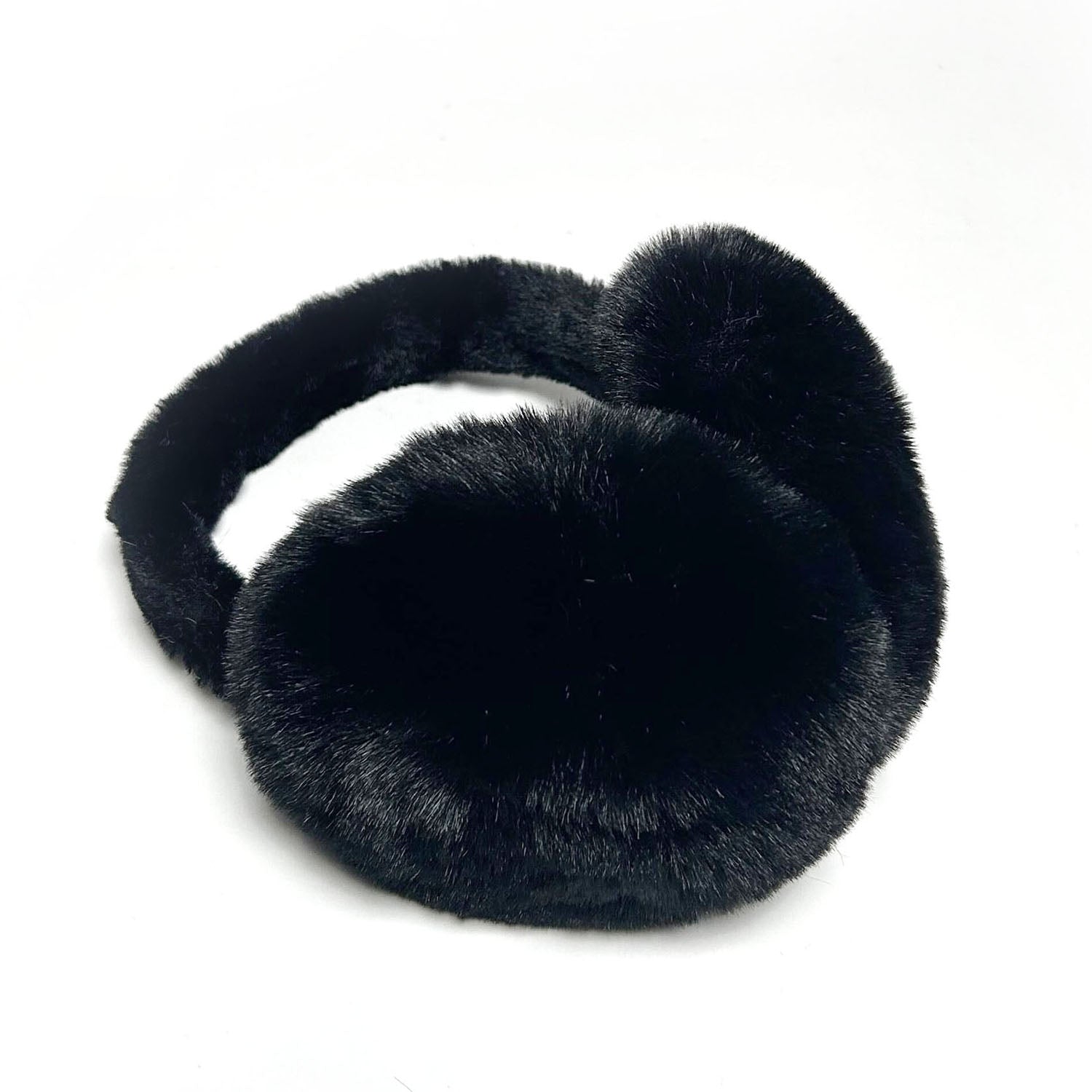 FLOOF Women's Faux Fur Earmuffs in Black