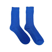 FLOOF Ribbed Tube Sock in Blue