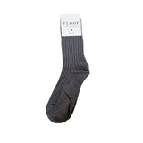 FLOOF Ribbed Tube Sock in Grey