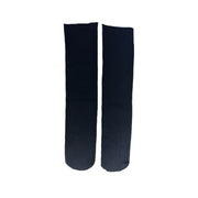 FLOOF Women's Ribbed Roll Top Sock in Black