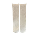 FLOOF Women's Ribbed Roll Top Sock in Oatmeal