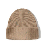 FLOOF Speckled Wool Hat in Camel