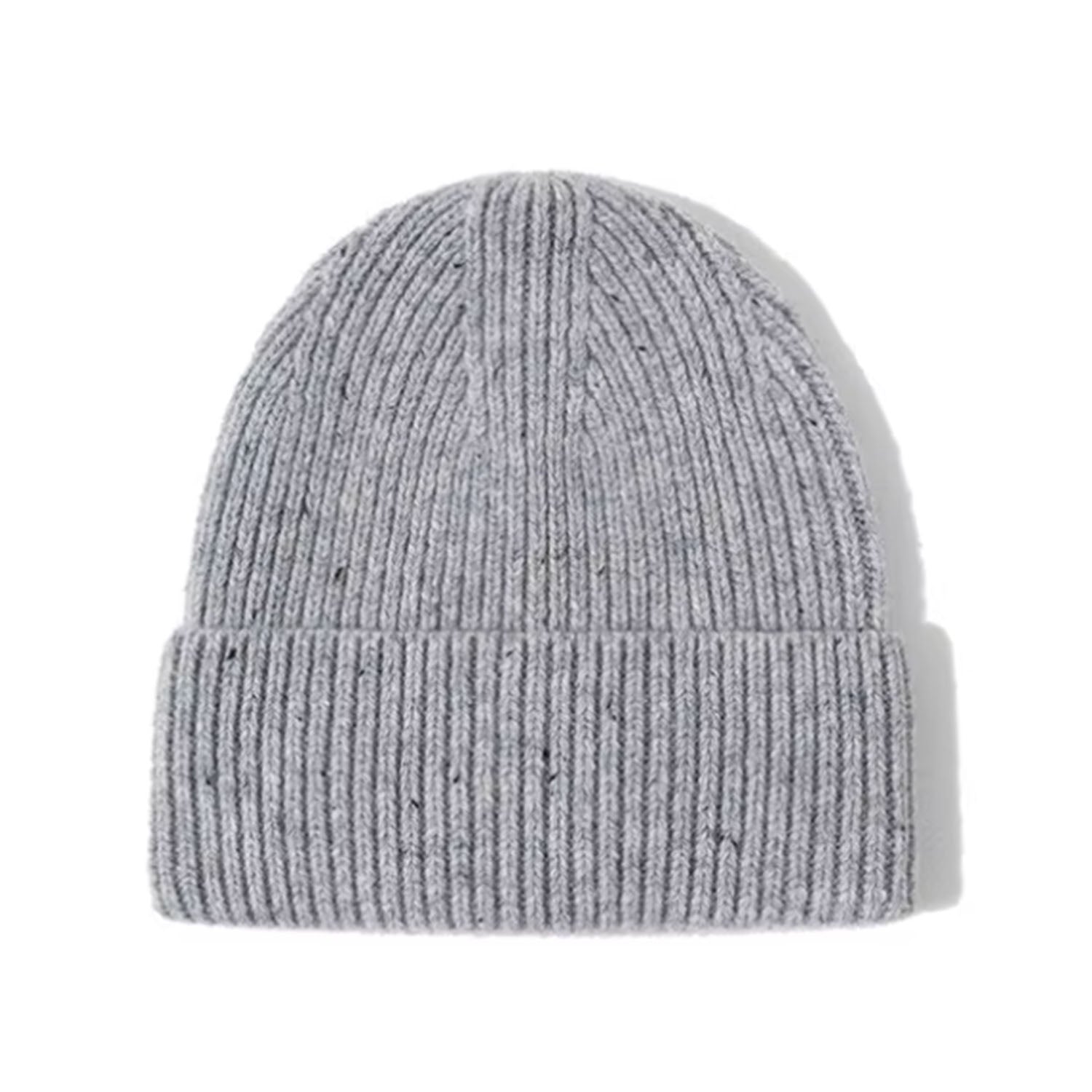FLOOF Speckled Wool Hat in Grey