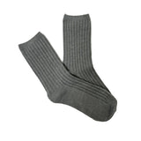 FLOOF Women's Wool Blend Socks in Grey