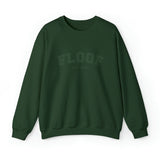 FLOOF Women's Unisex Women's Varsity Crewneck in Green