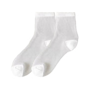 FLOOF Sheer Sock in White