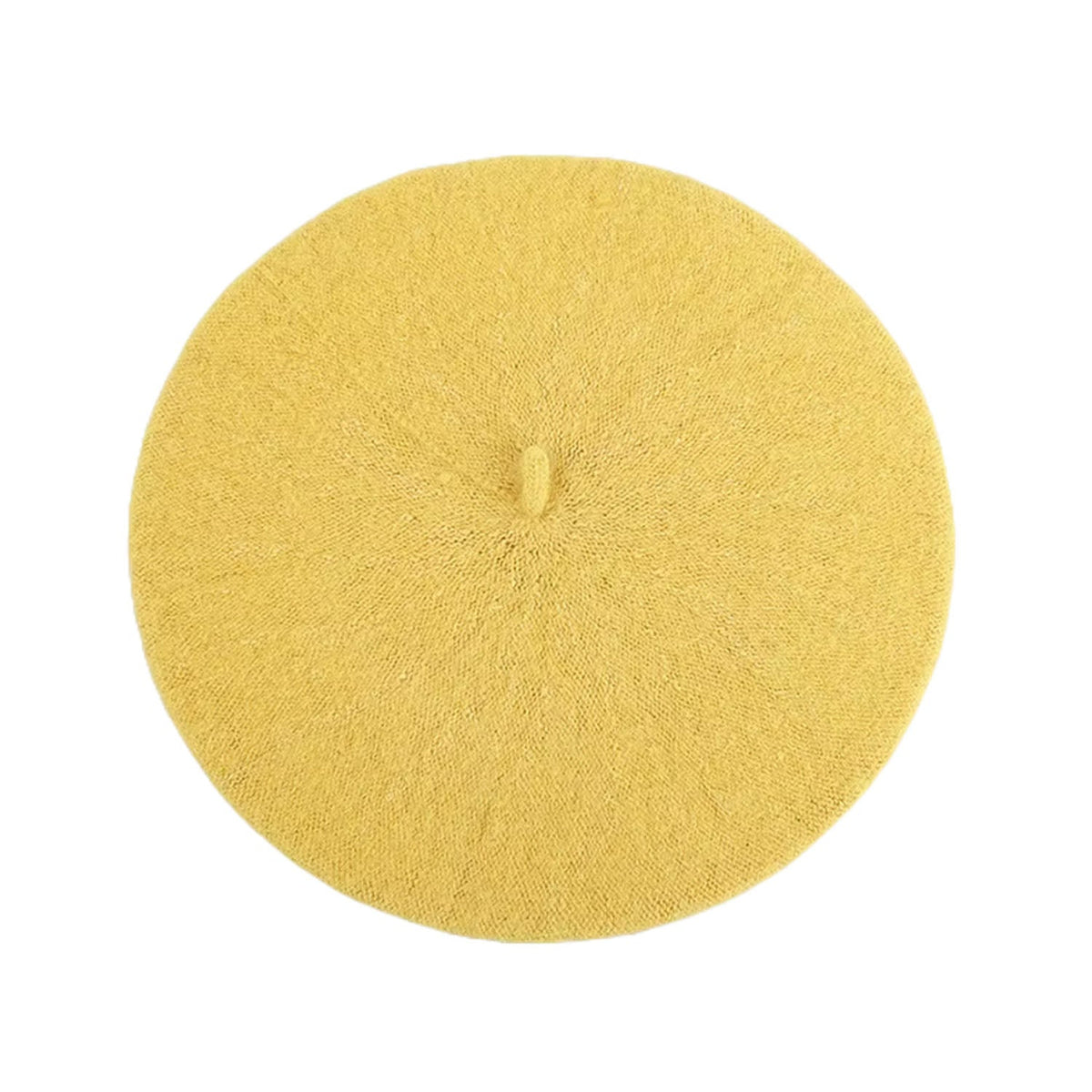 Floof Wool Beret In Butter