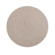 FLOOF Wool Beret in Ecru