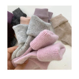 FLOOF Angora Socks in Light Purple