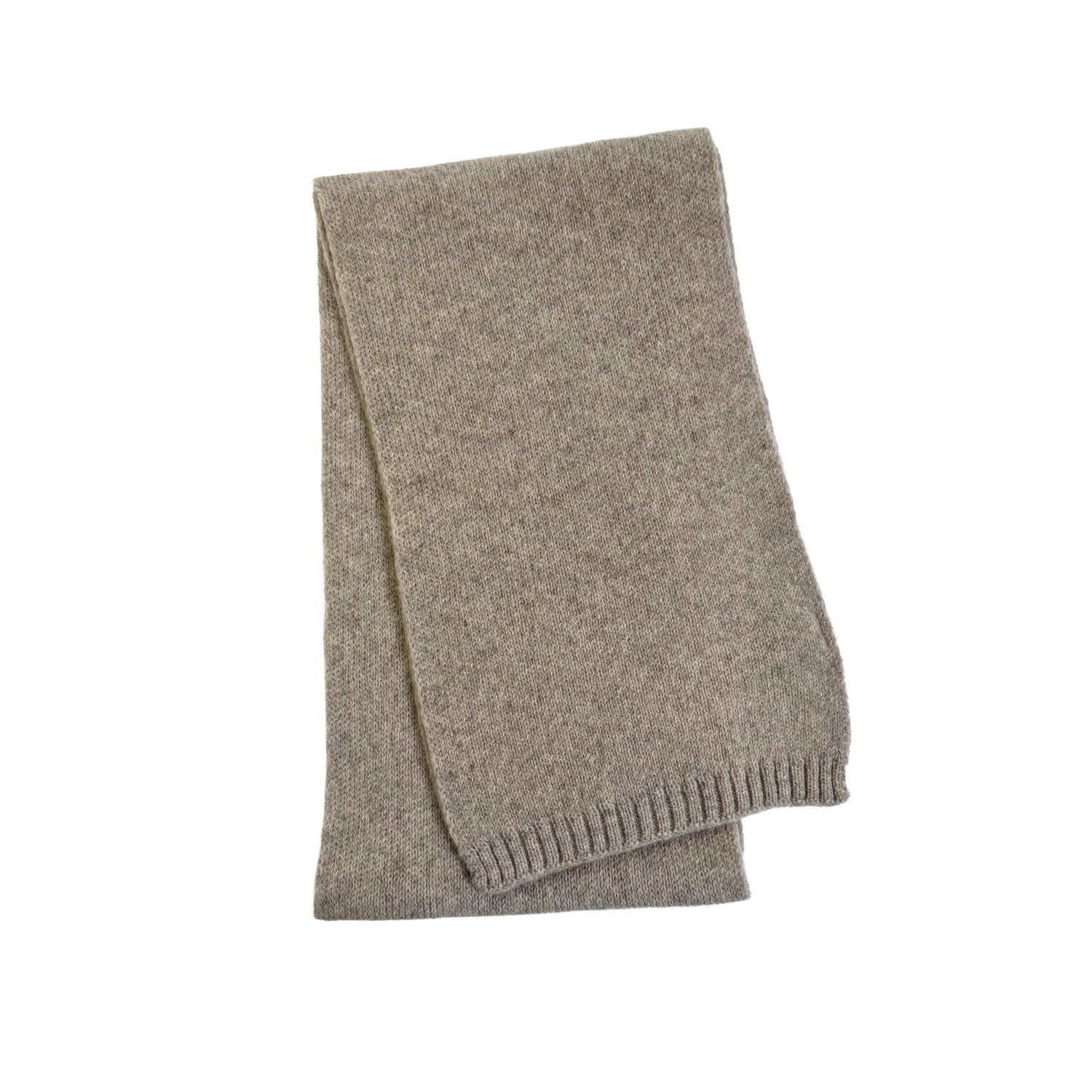 Floof Medium Wool Scarf in Grey