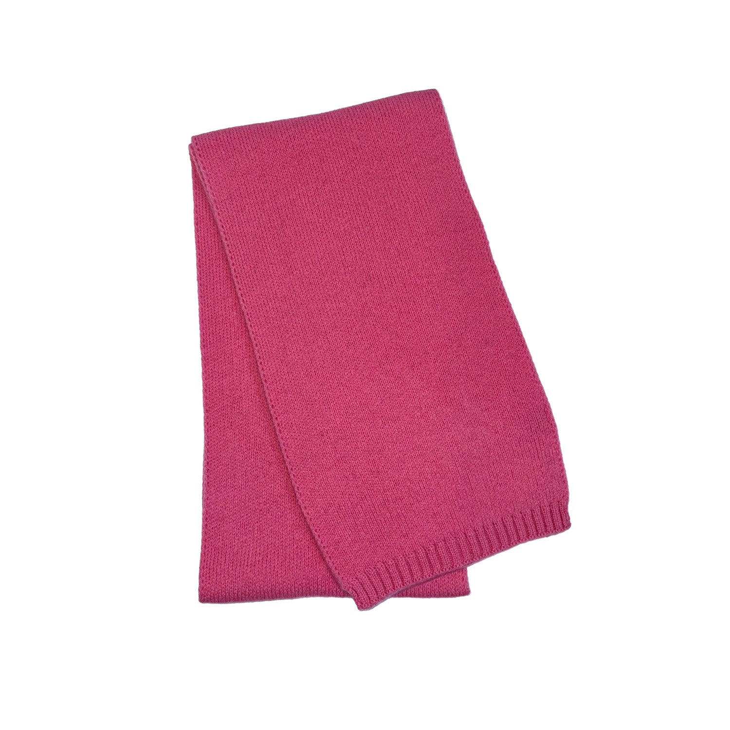 Floof Medium Wool Scarf in Pink