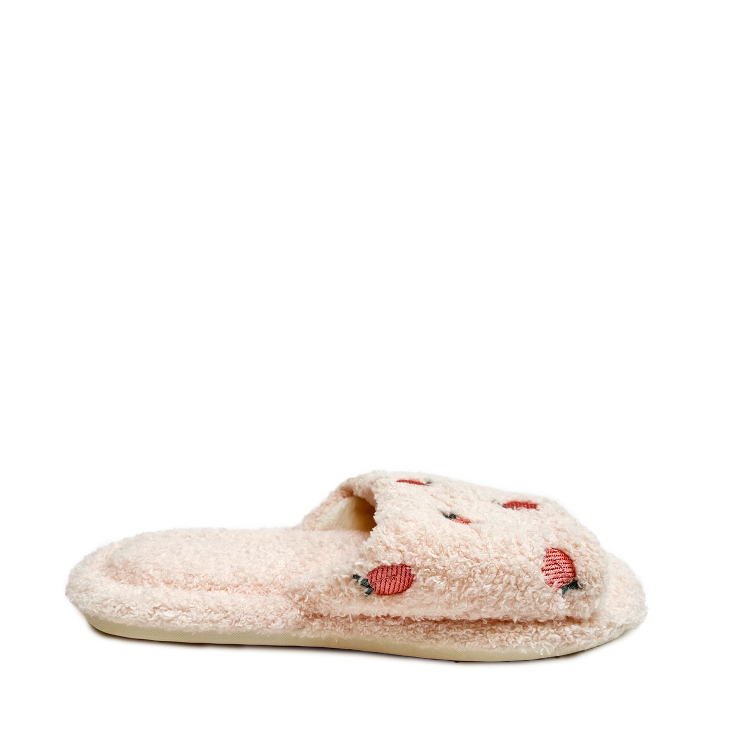 FLOOF Peachy Keen Slippers in Pink