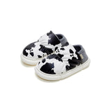 FLOOF Unisex Pillow Slipper in Cow Print