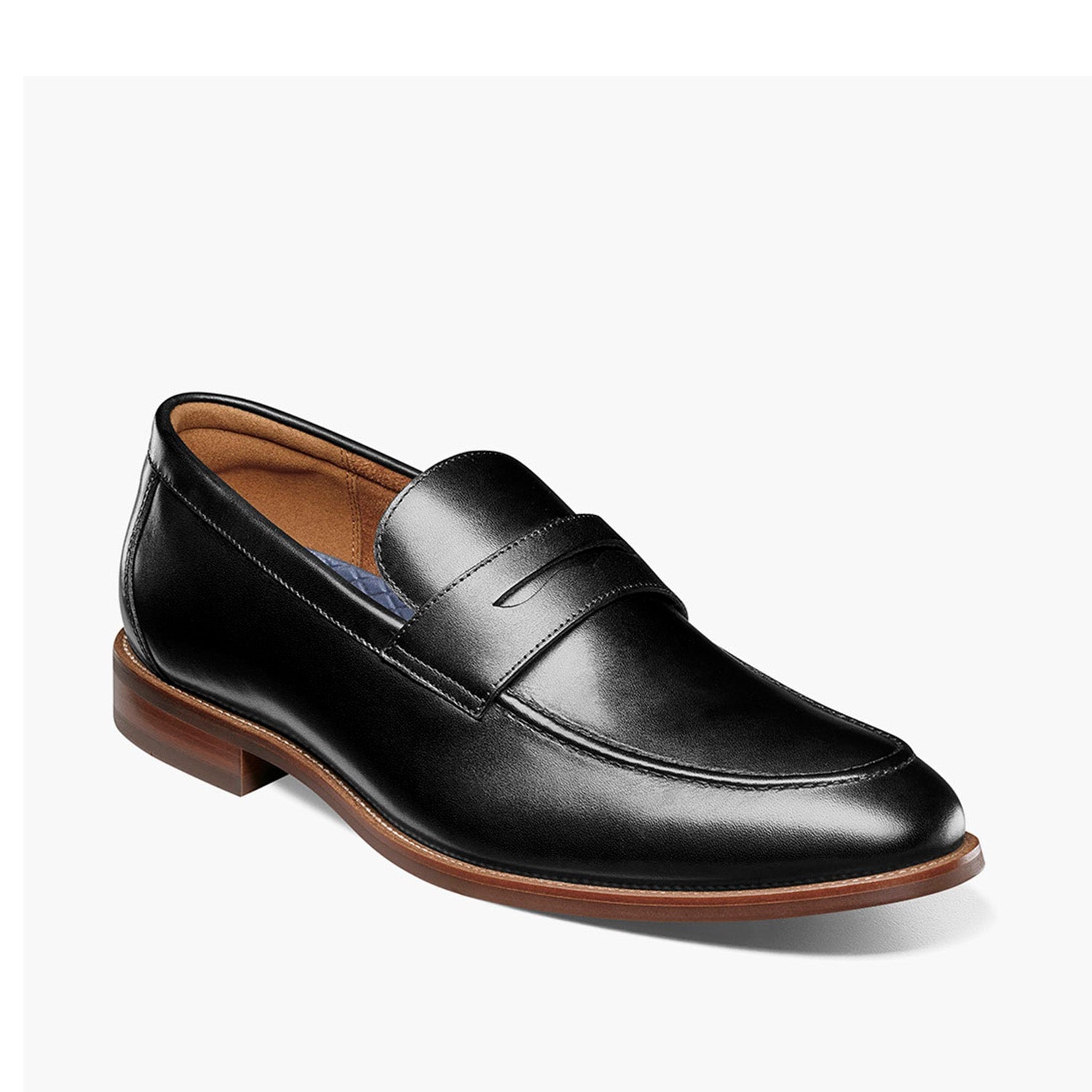 Florsheim Men's Rucci Penny Loafer in Black