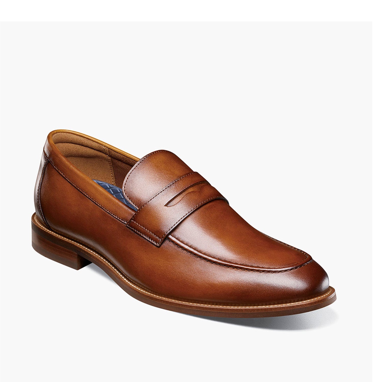 Florsheim Men's Rucci Penny Loafer in Cognac