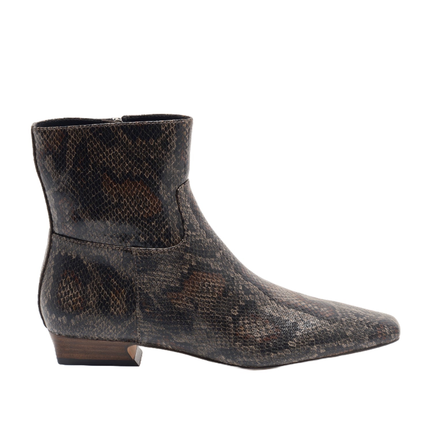 Free People Women's Easy Does It Boot in Snake Combo