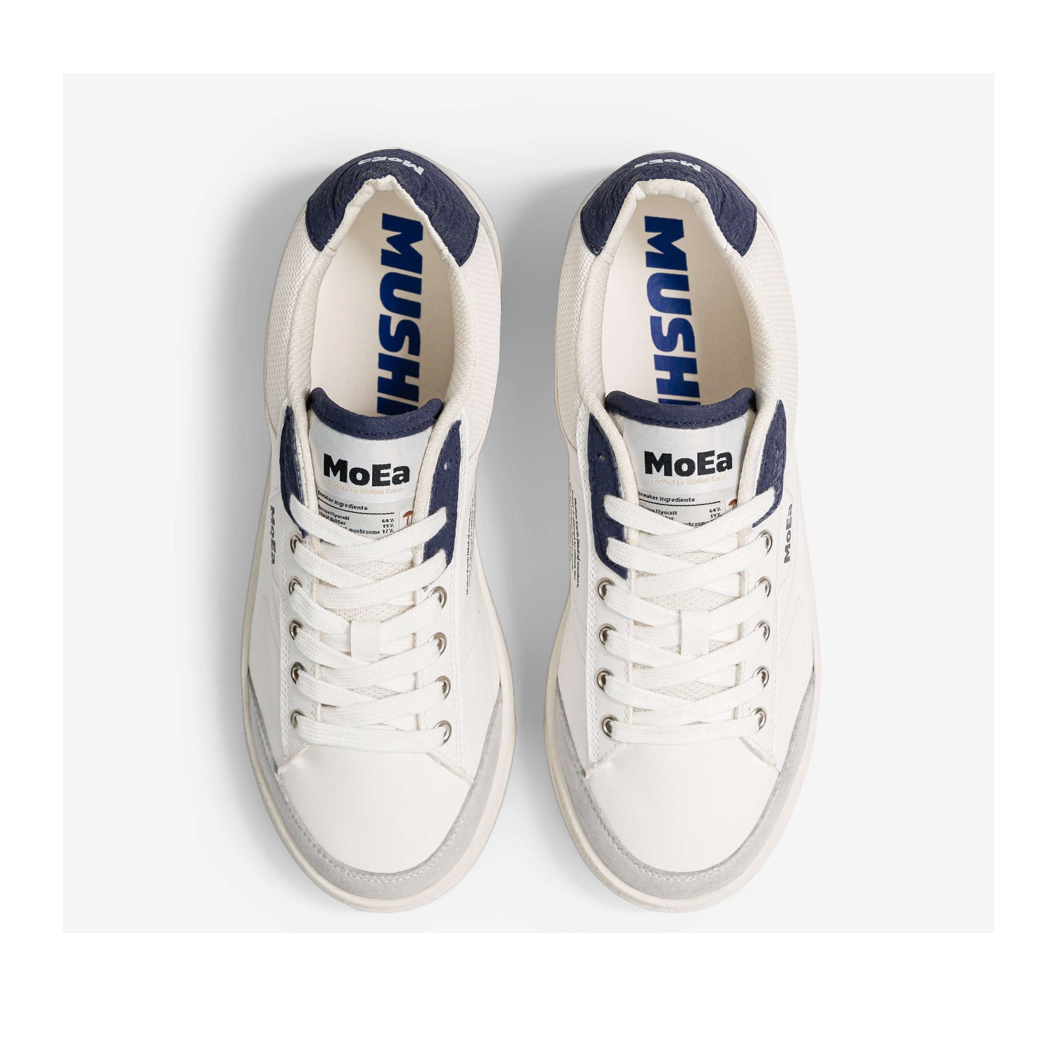 MoEa Unisex Gen 3 in Mushroom White & Navy