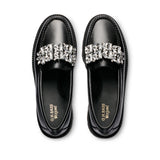 G.H. Bass Women's Whitney Crystal Super Lug in Black