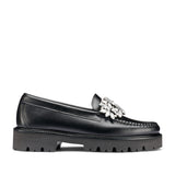 G.H. Bass Women's Whitney Crystal Super Lug in Black