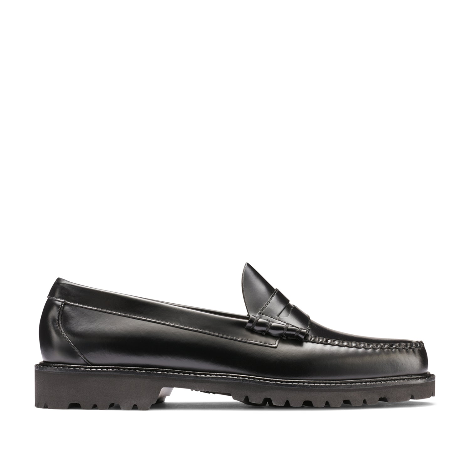 G.H. Bass Men's Larson Lug Weejun in Black