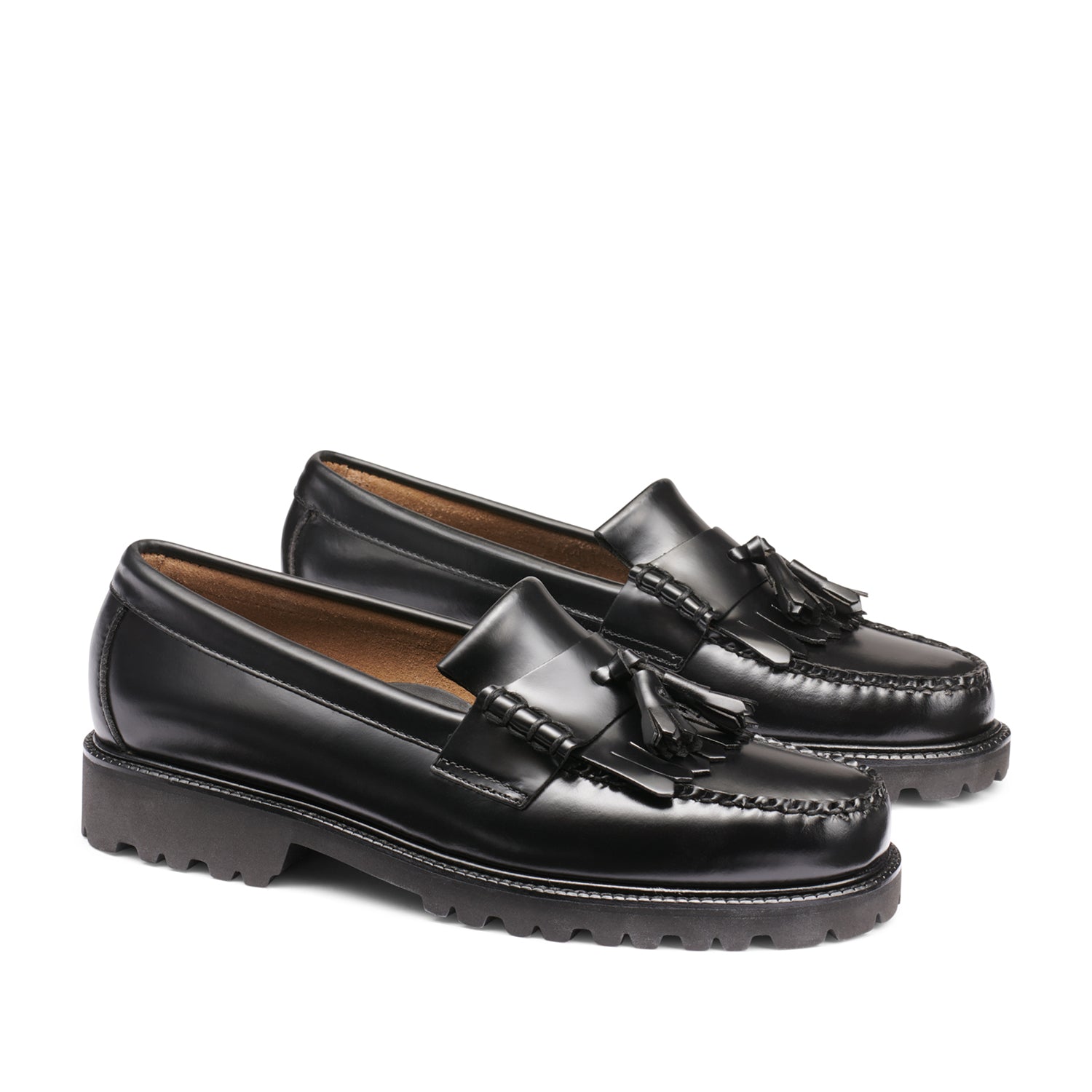 G.H. Bass Men's Layton Kilte Lug Weejun in Black