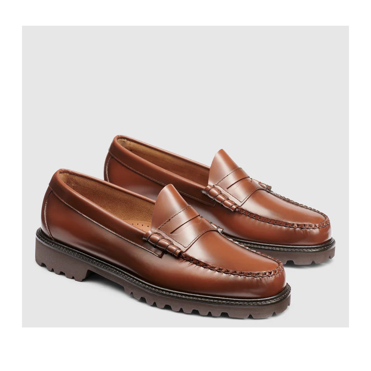 G.H. Bass Men's Larson Lug Weejun in Whiskey