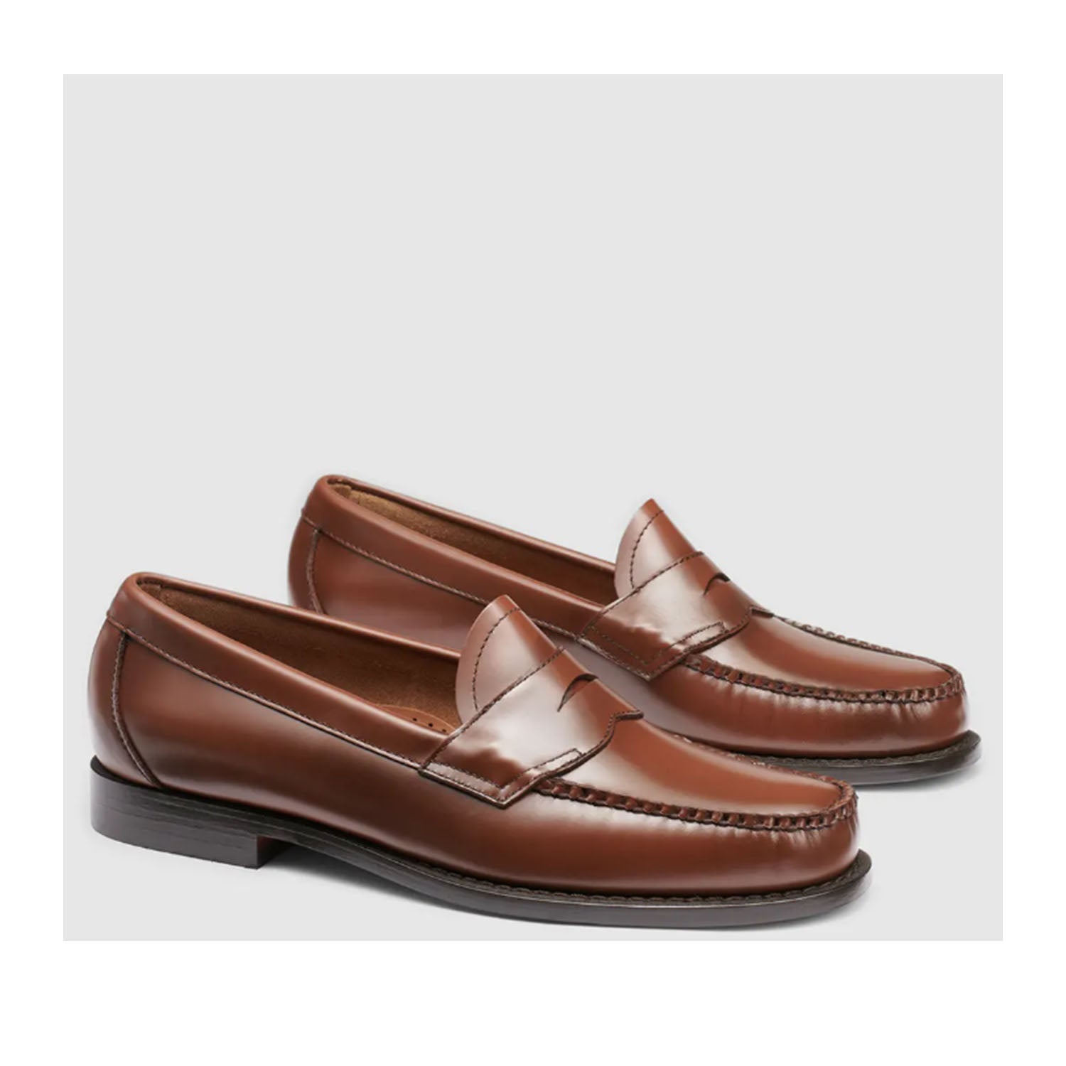 G.H. Bass Men's Logan Weejun in Cognac