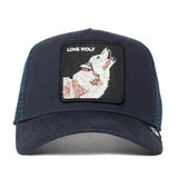 Goorin Bros. The Lone Wolf Trucker Hat in Navy