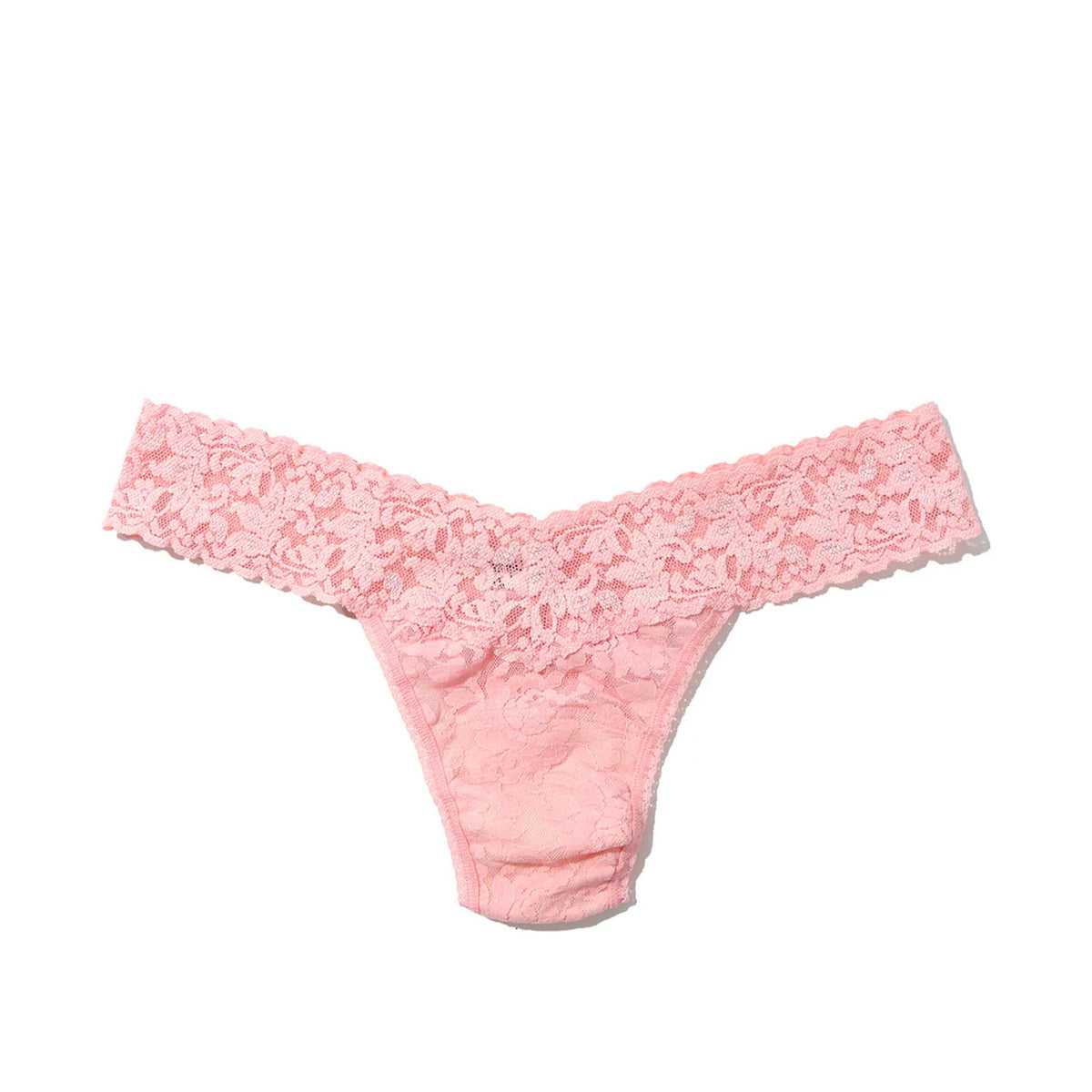 Hanky Panky Women's Low Rise Thong in Pretty in Peach