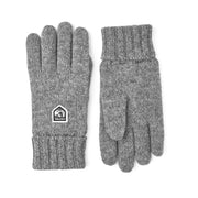 Hestra Men's Basic Wool Glove in Grey