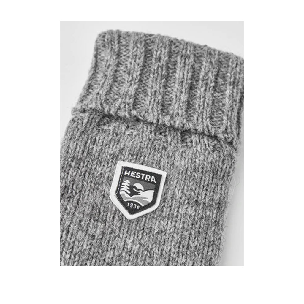 Hestra Men's Basic Wool Glove in Grey
