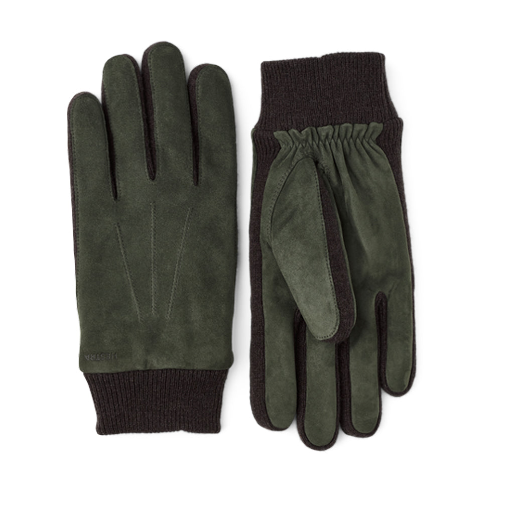 Hestra Men's Geoffrey in Dark Olive