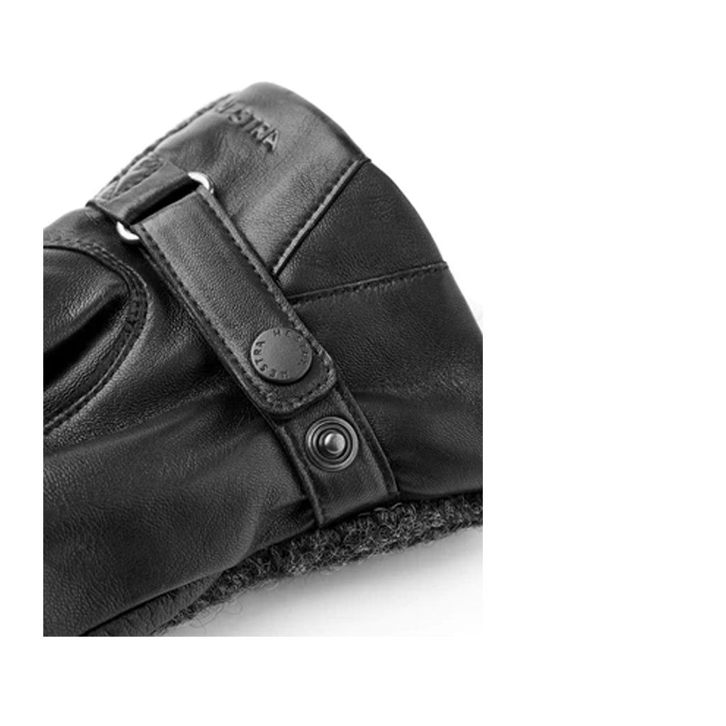 Hestra Women's Ragnhild Mitten in Charcoal/Black