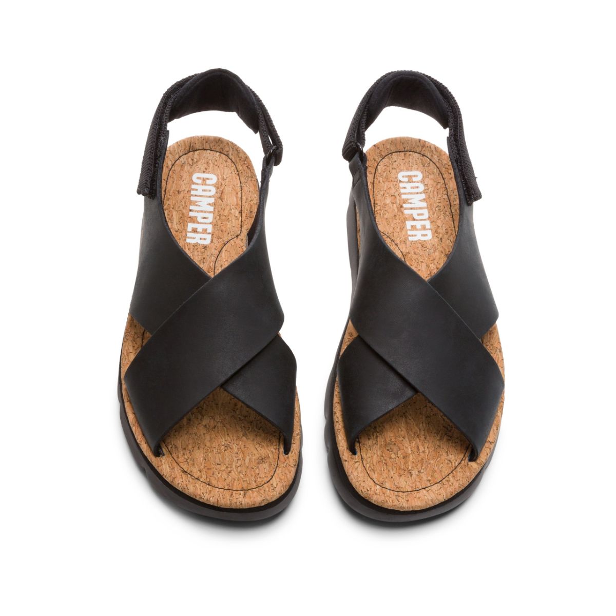 Camper Women's Oruga Sandal K200157-022 in Black
