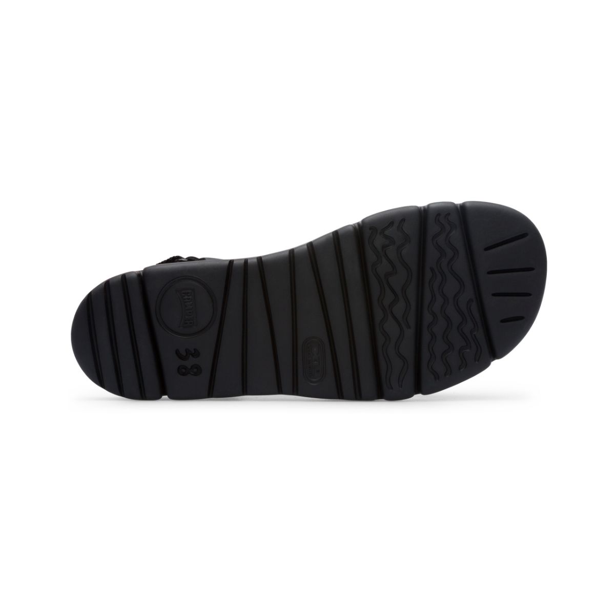 Camper Women's Oruga Sandal K200157-022 in Black