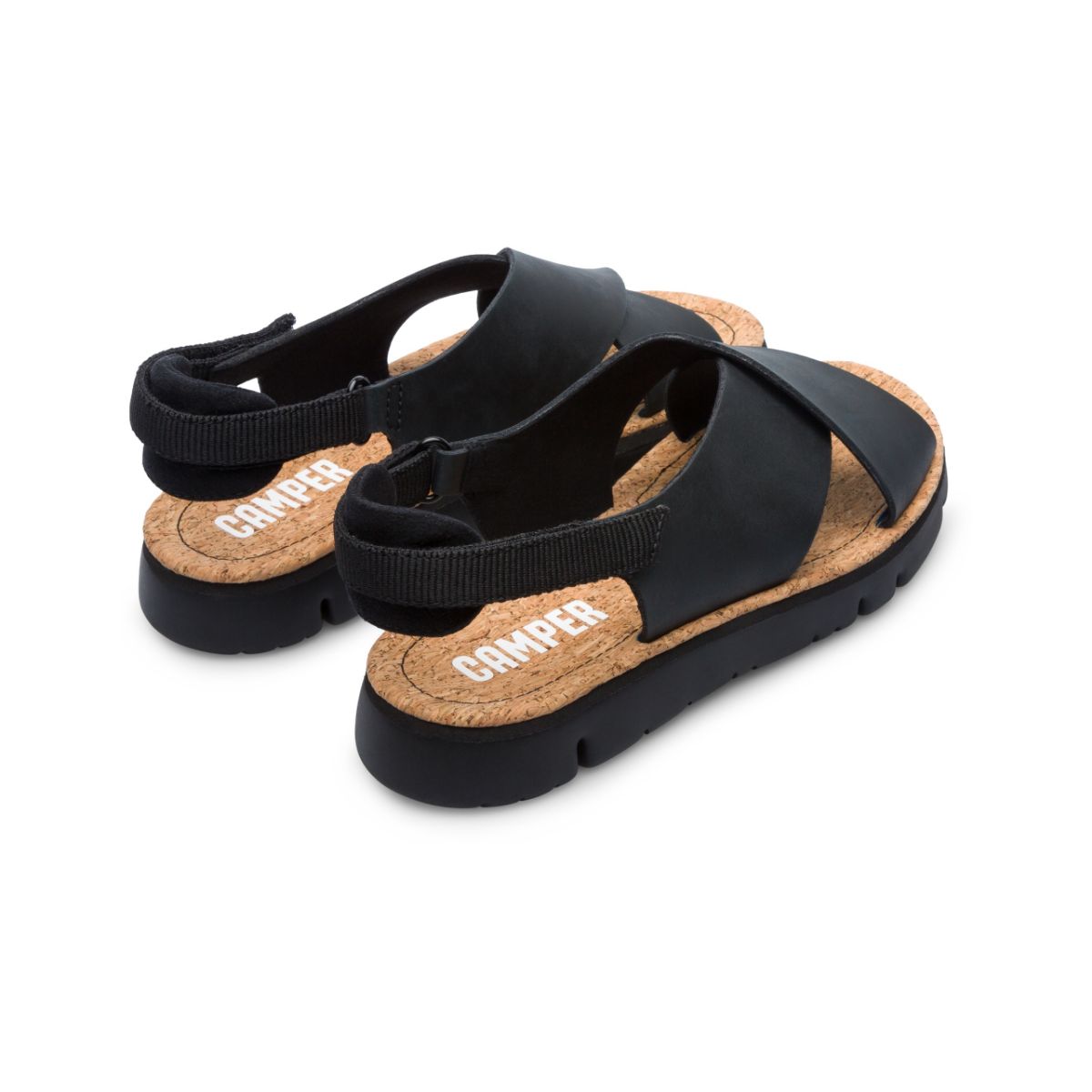 Camper Women's Oruga Sandal K200157-022 in Black