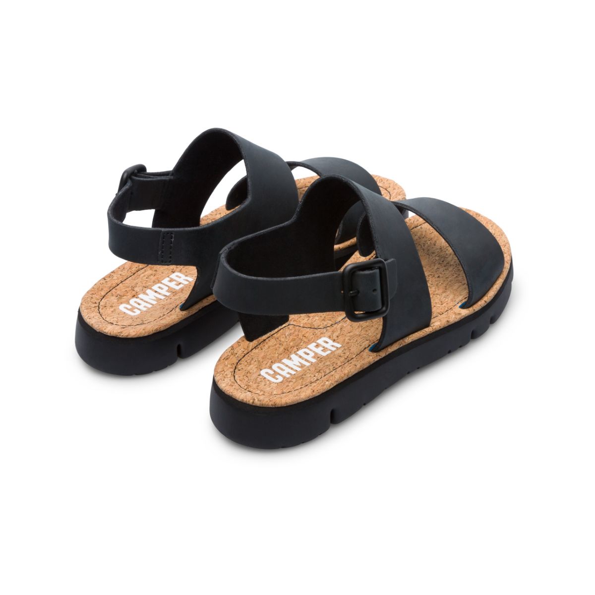 Camper Women's Oruga Sandal K201038-001 in Black