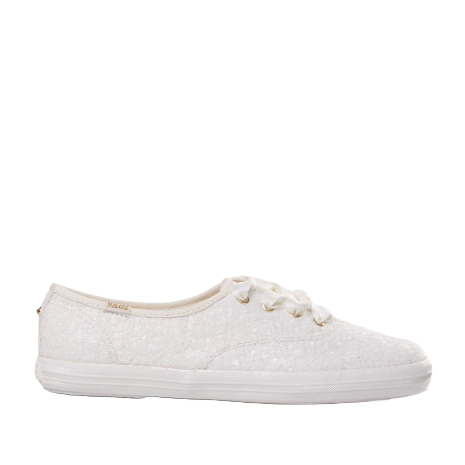 Keds Women's Champion Sequins Celebration in Off White