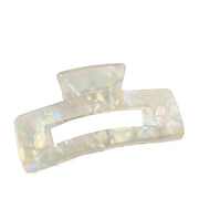 Kennie Rylie Quartz Claw Clip in White