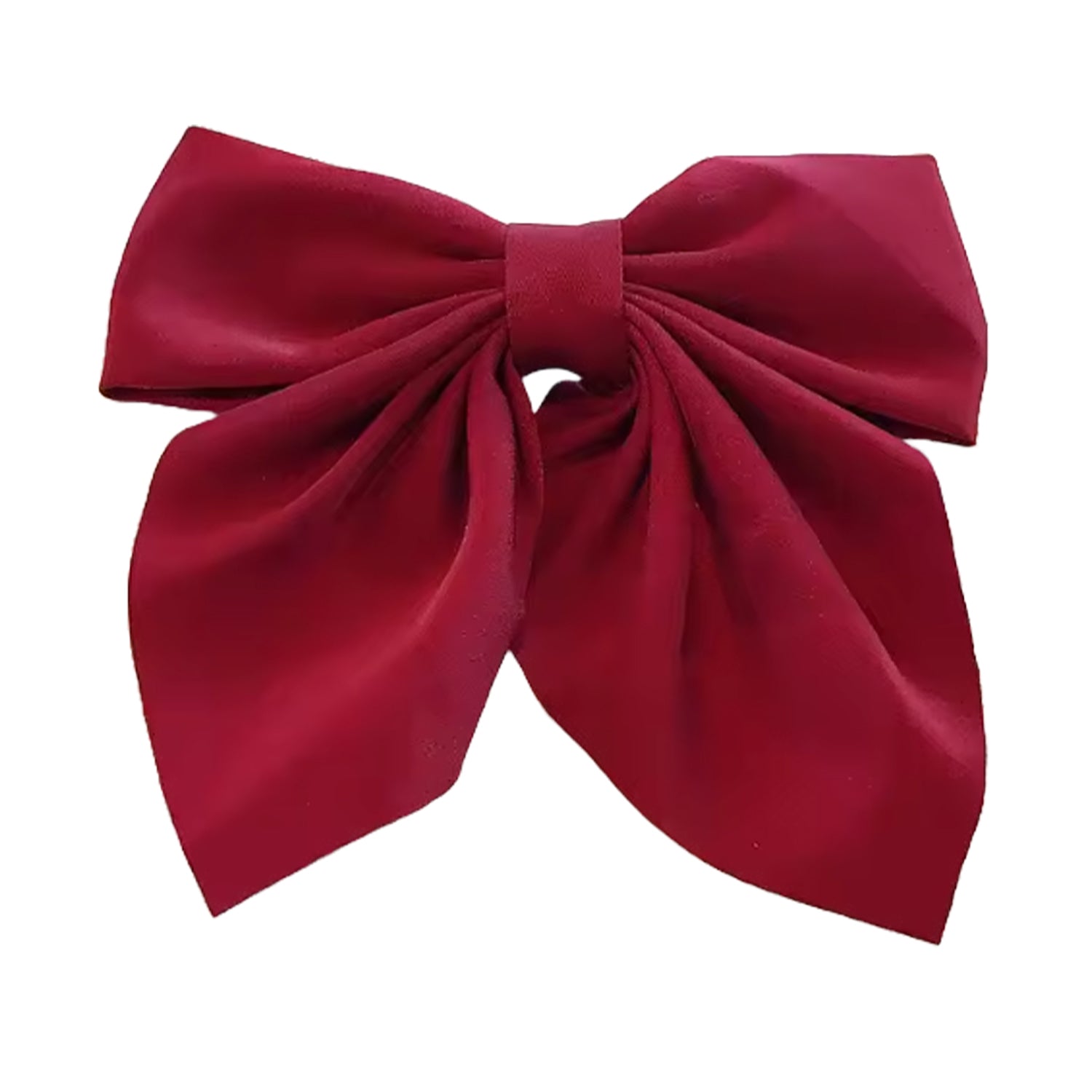 Kennie Rylie Small Bow Hair Clip in Red