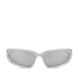 Kennie Rylie Y2K Sporty Shades in Silver